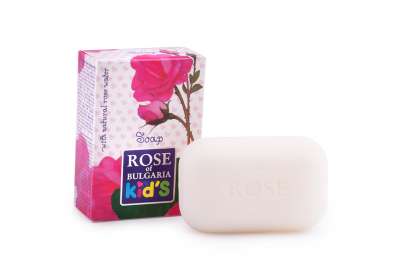 ROSE OF BULGARIA - Детское мыло с розовой водой, 100 гр